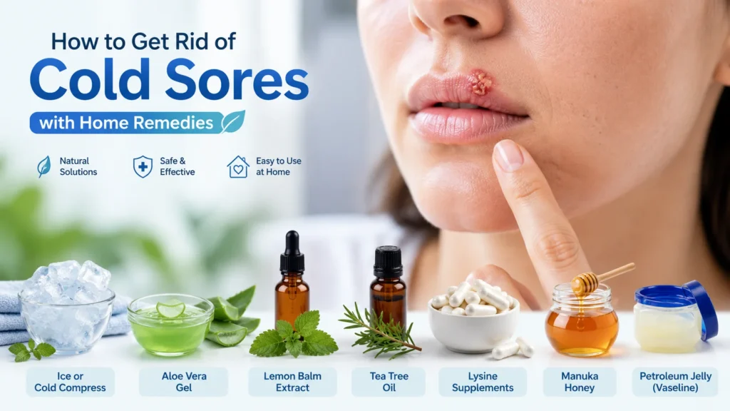 How to Get Rid of Cold Sores with Home Remedies