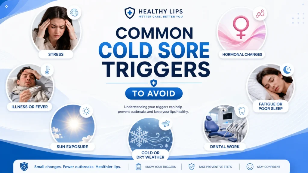 Common Cold Sore Triggers to Avoid