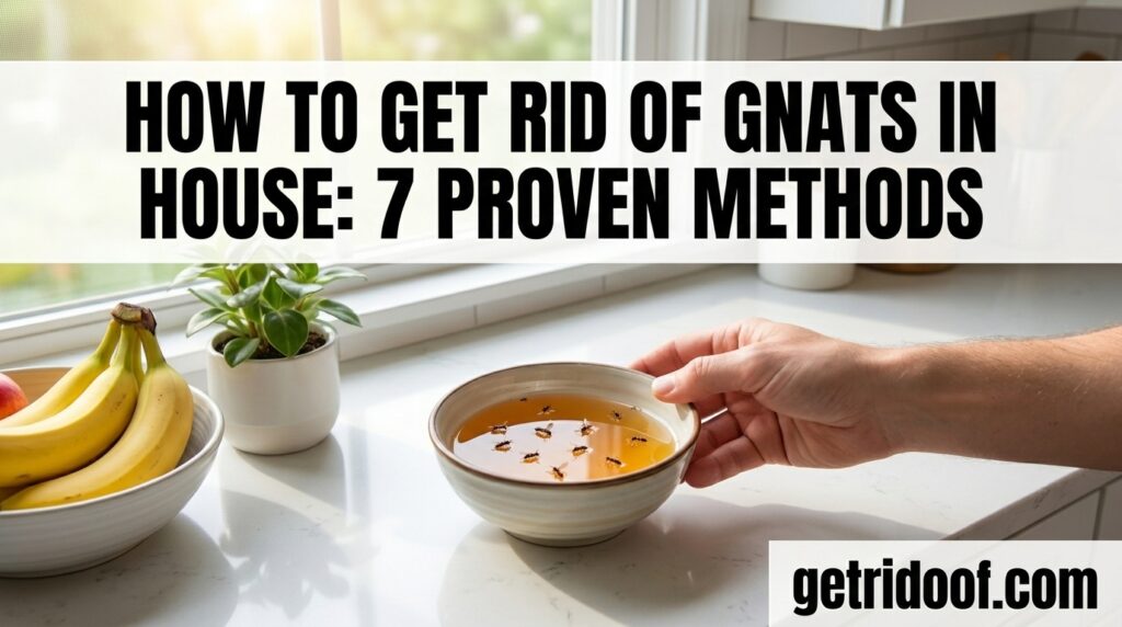 How to Get Rid of Gnats in House: 7 Proven Methods