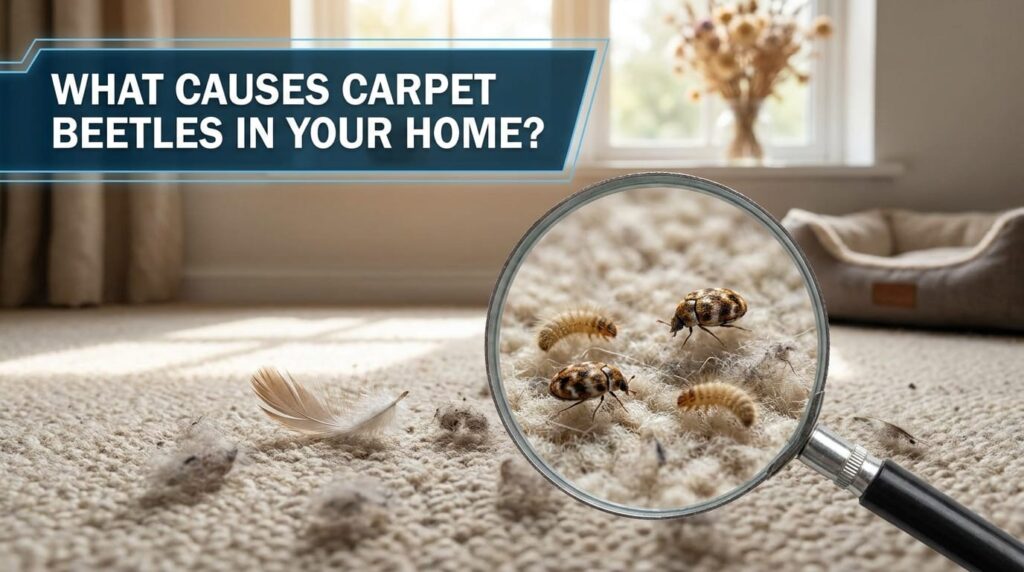 What Causes Carpet Beetles in Your Home?