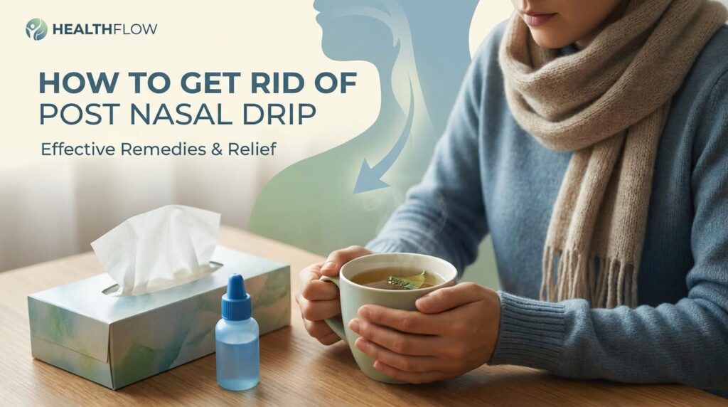 Medical Treatments to Get Rid of Post Nasal Drip Faster