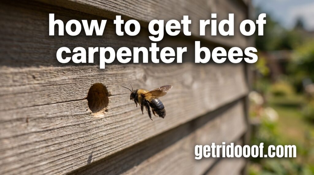 Get Rid of Carpenter Bees