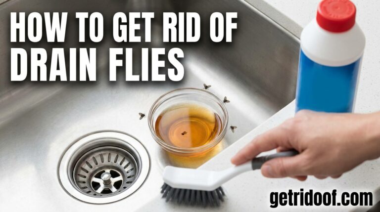 How to Get Rid of Drain Flies