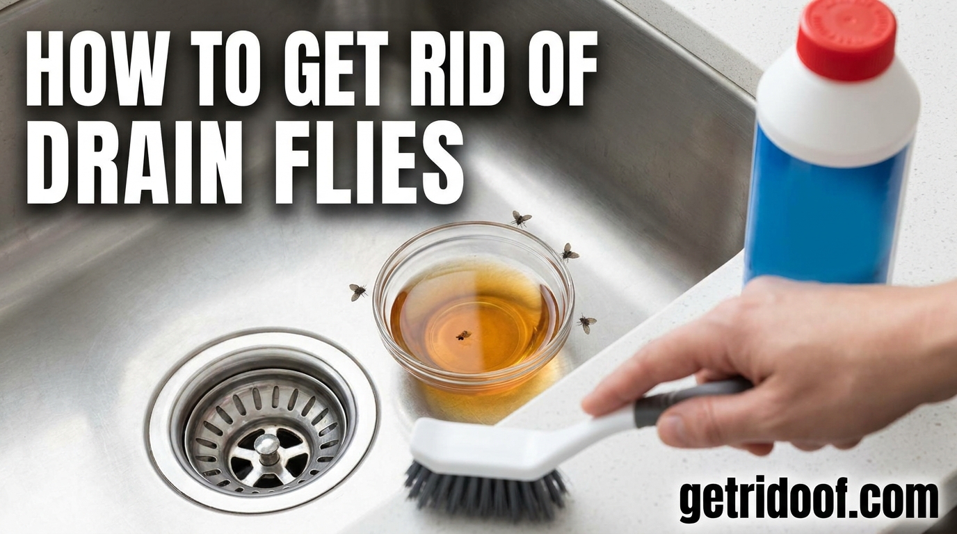 How to Get Rid of Drain Flies