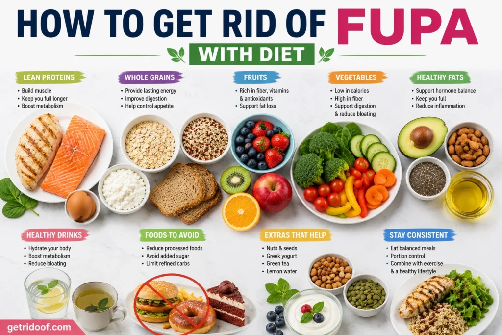 How to Get Rid of FUPA with Diet