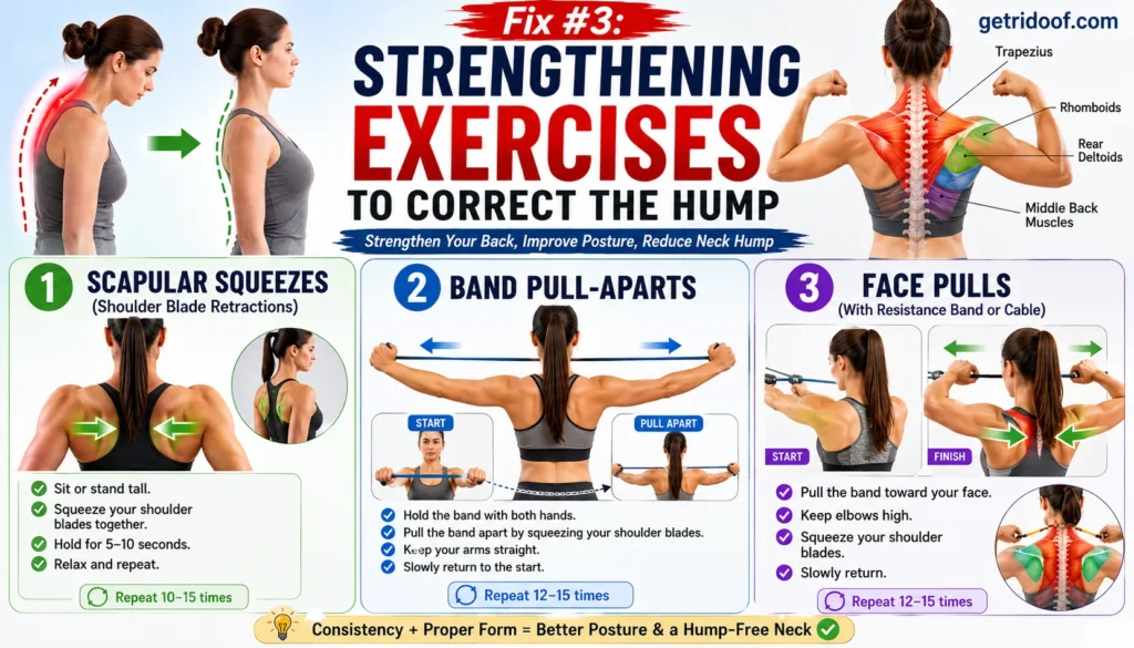 Strengthening Exercises to Correct the Hump