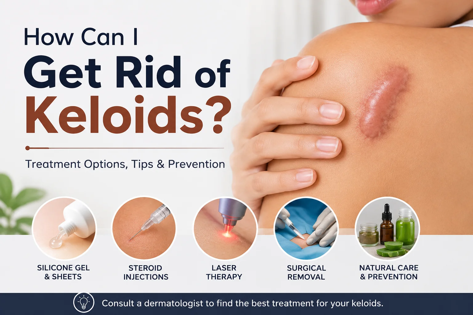 How Can I Get Rid of Keloids? Effective Treatment Options