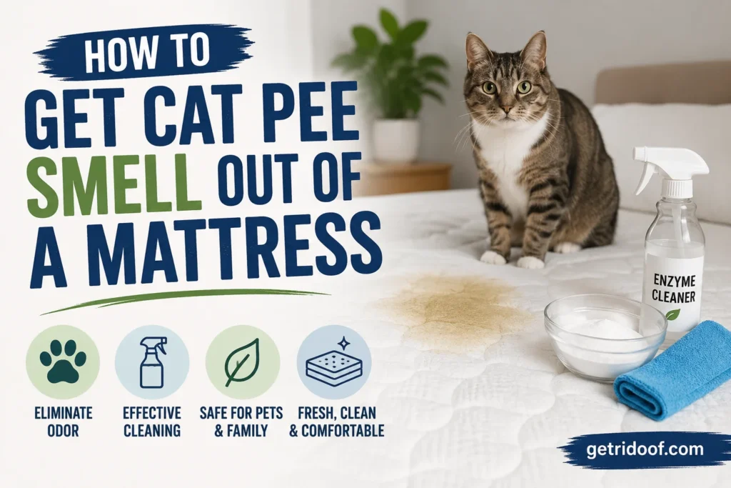 How to Get Cat Pee Smell Out of a Mattress