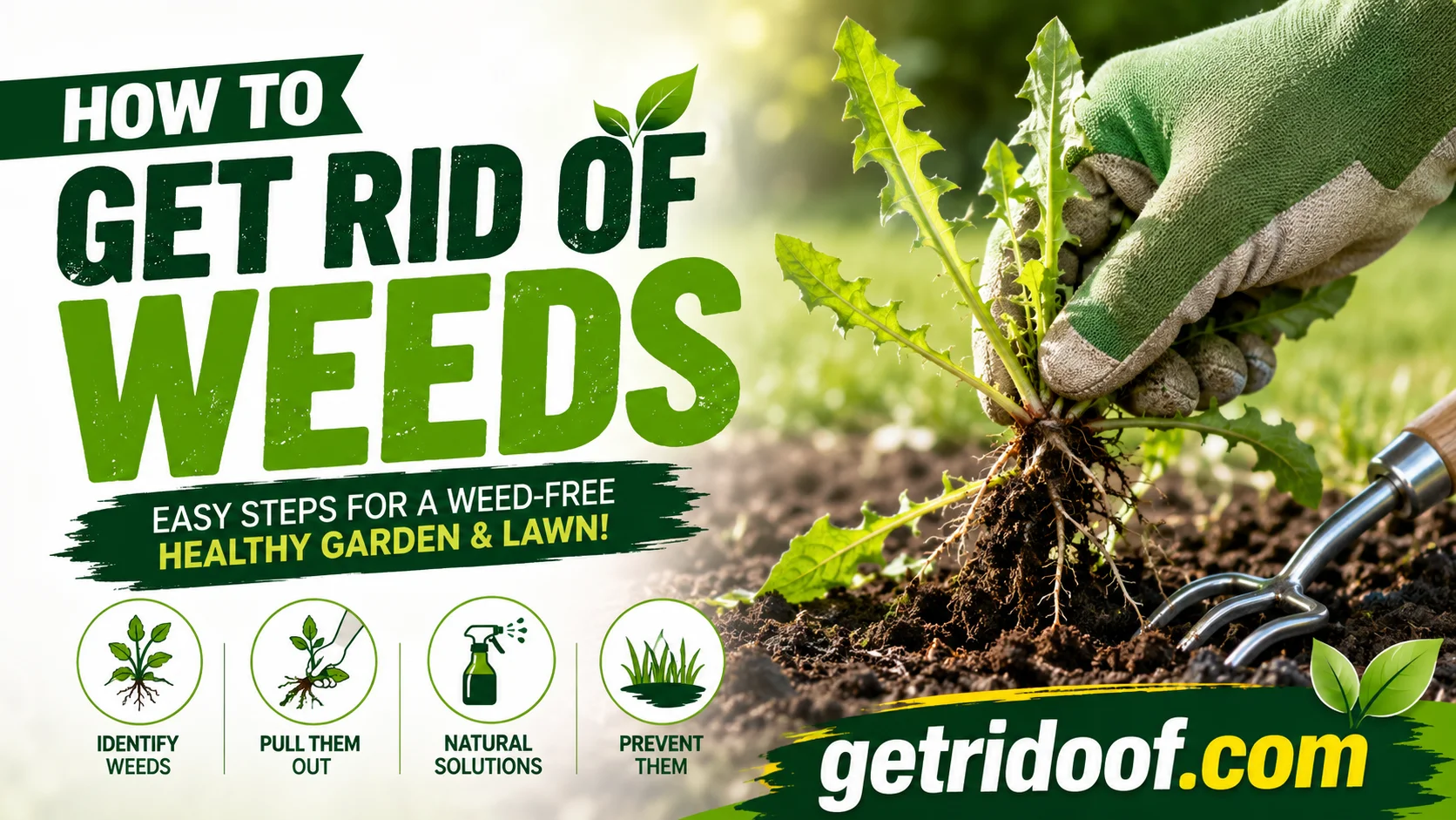 How to Get Rid of Weeds