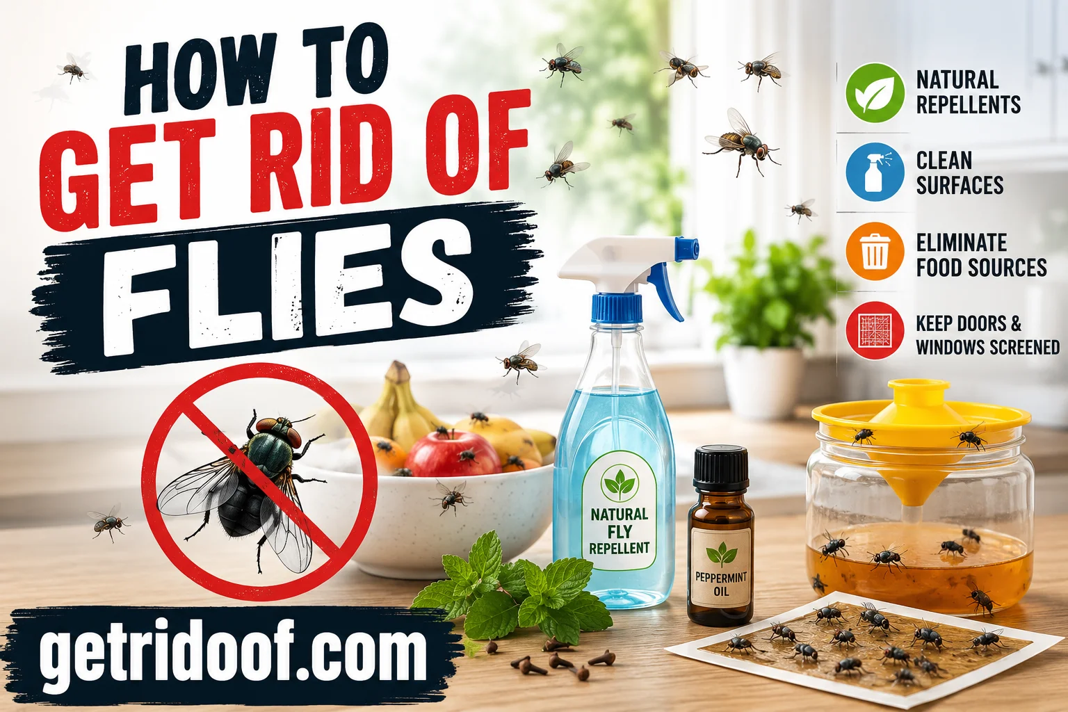 How to Get Rid of Flies