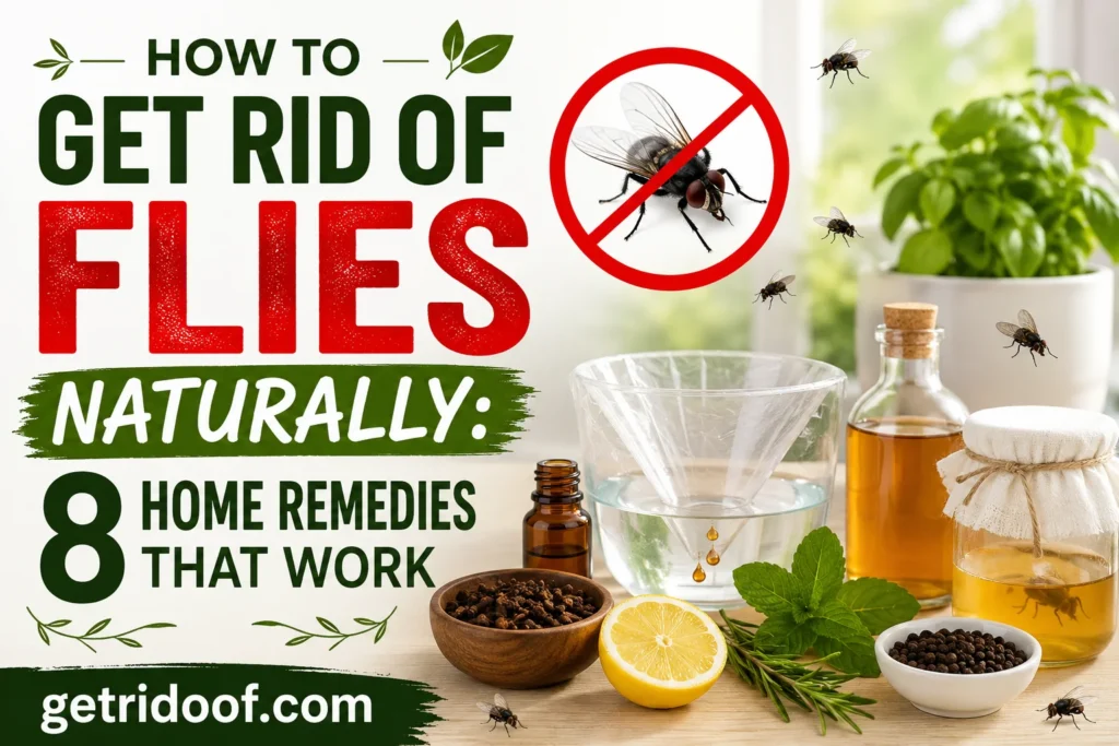 How to Get Rid of Flies Naturally: 8 Home Remedies That Work