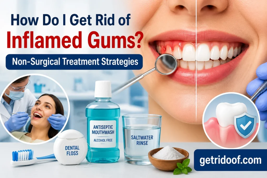How Do I Get Rid of Inflamed Gums? Non-Surgical Treatment Strategies