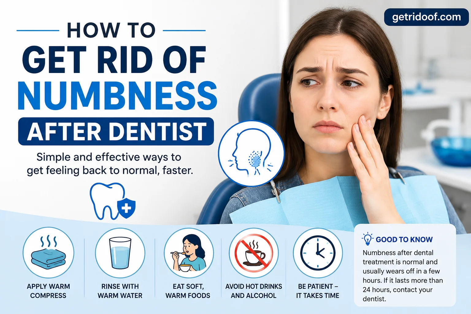 How to Get Rid of Numbness After Dentist