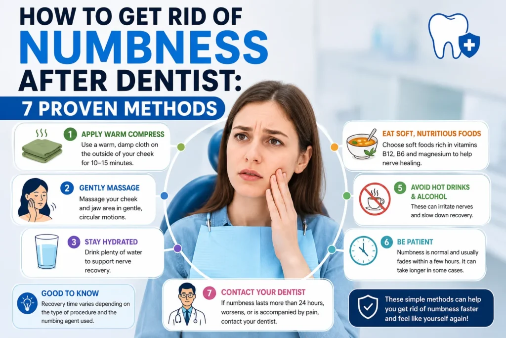 How to Get Rid of Numbness After Dentist: 7 Proven Methods