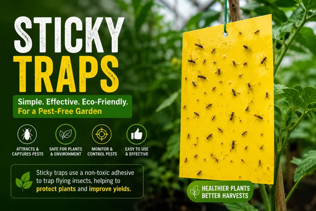2. Sticky Traps for Quick Adult Control