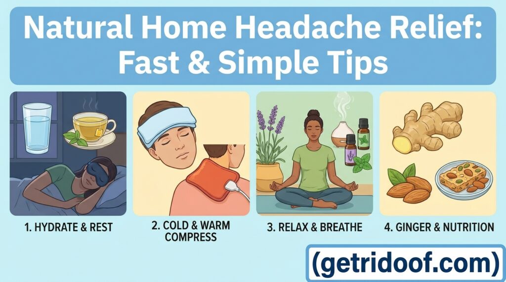 How to Get Rid of a Headache Fast at Home