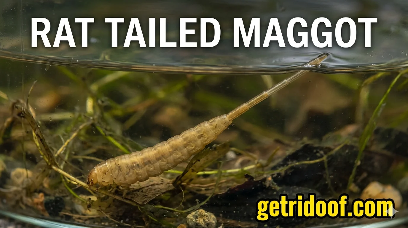 What Does a Rat Tailed Maggot Turn Into?