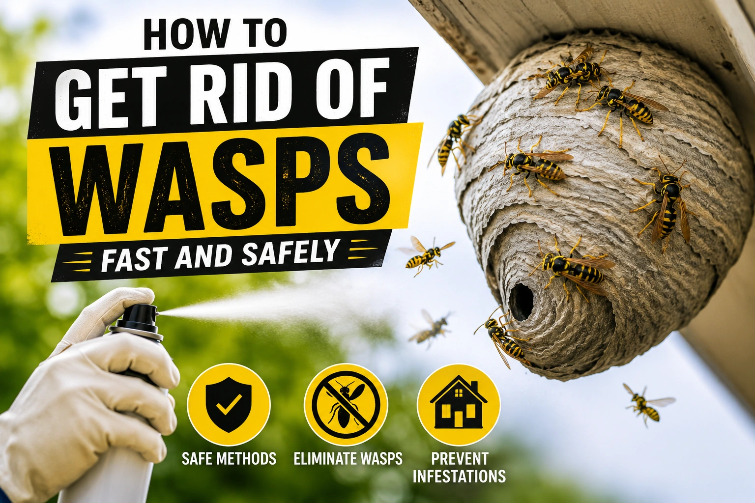 How to Get Rid of Wasps
