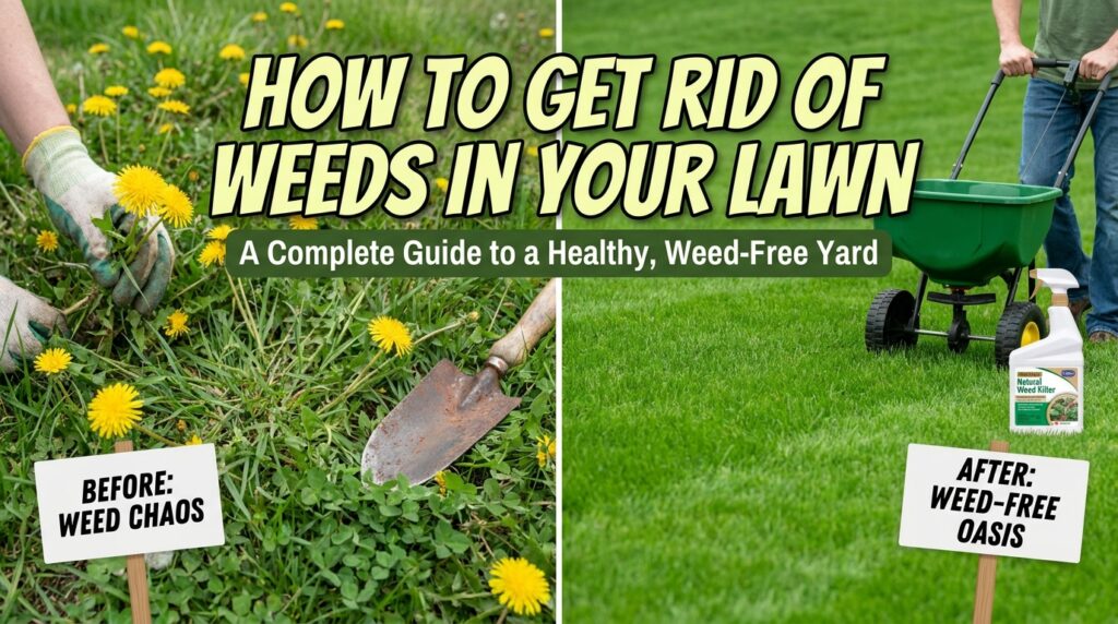 How to Get Rid of Weeds in Your Lawn