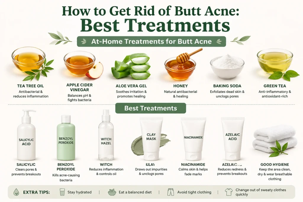 At-Home Treatments for Butt Acne