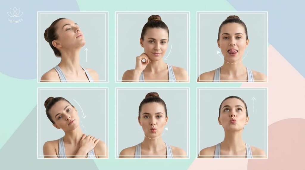 Double Chin Exercises (How to Get Rid of Double Chin Naturally)