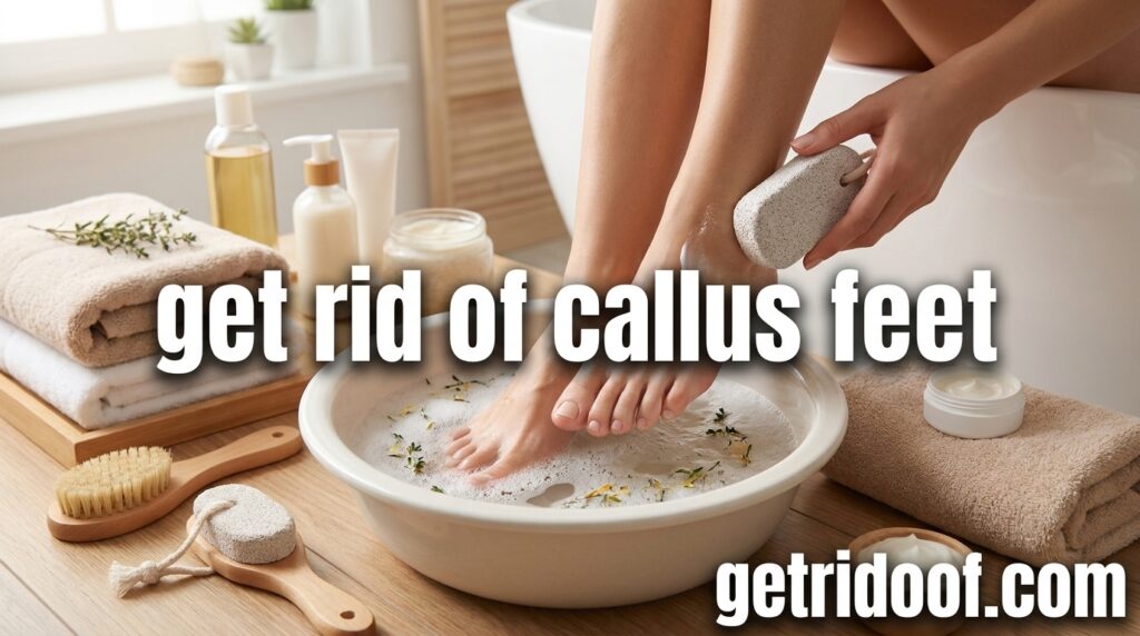 How to Get Rid of Callus Feet at Home: 7 Safe Methods