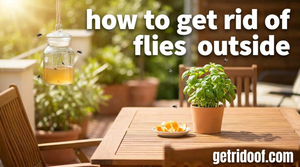 Natural Ways to Get Rid of Flies Outside
