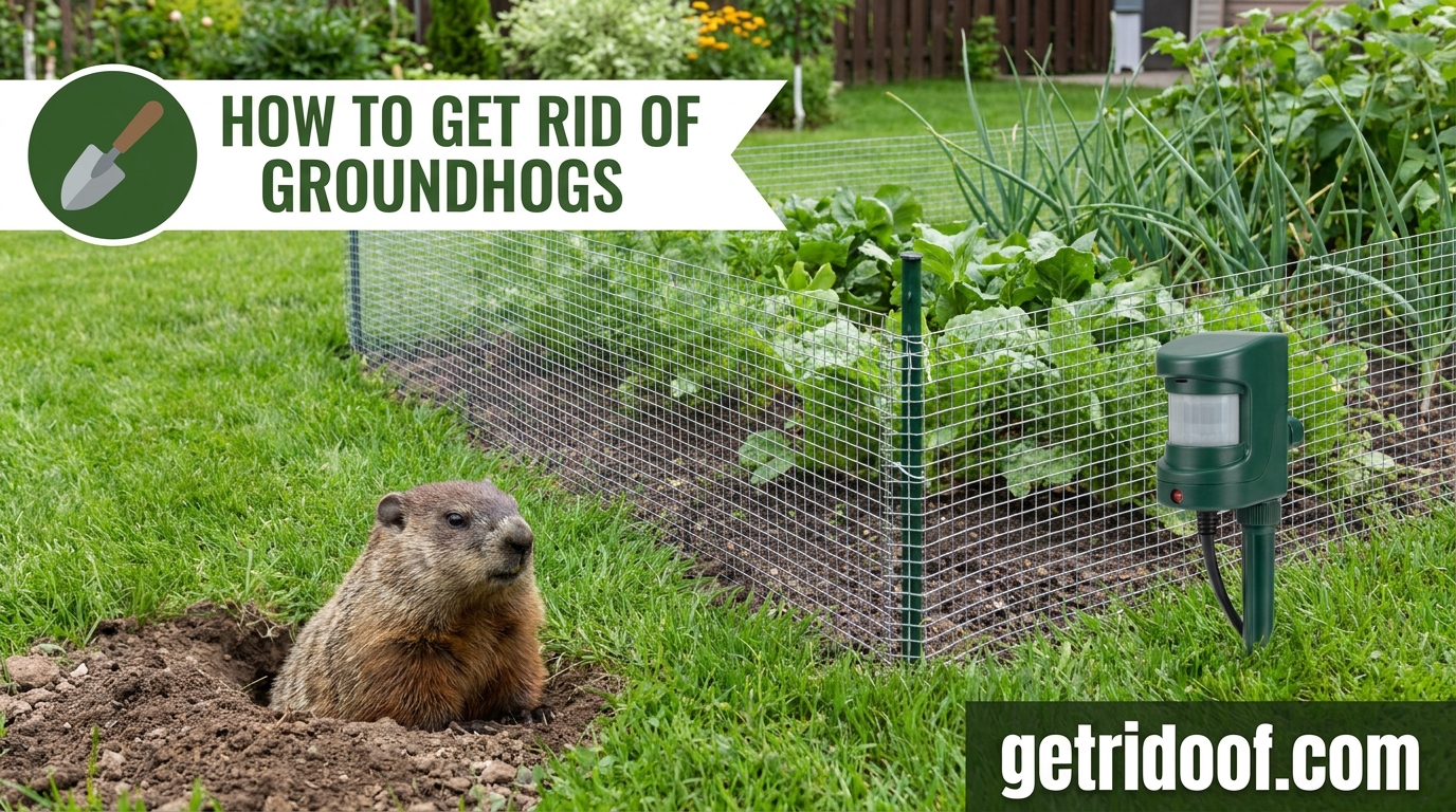 How to Get Rid of Groundhogs