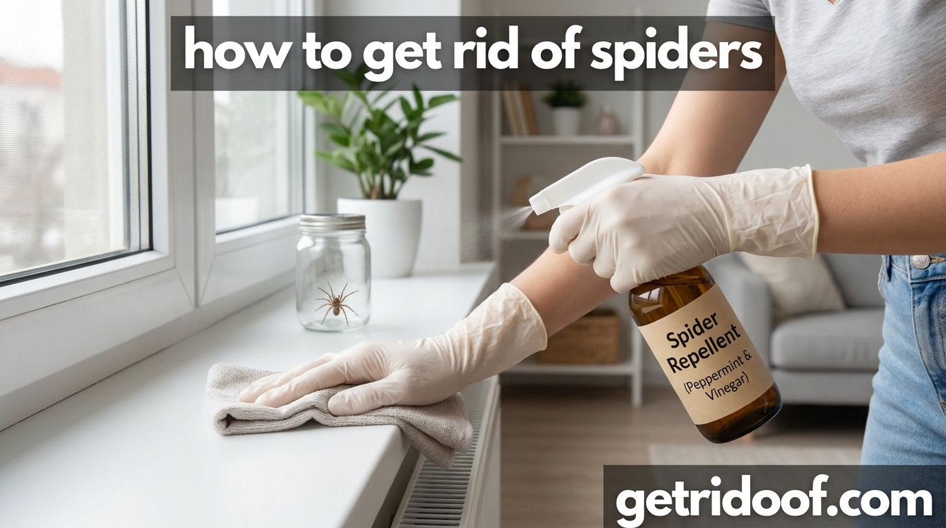 How to Get Rid of Spiders